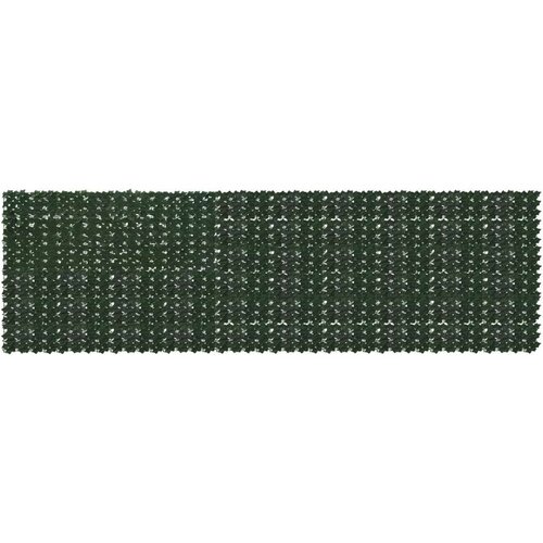  Zaslon za balkon s lišćem Tamnozelena 500 x 150 cm Cene