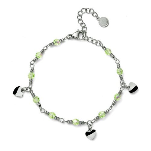 Oliver Weber freak peridot narukvica sa swarovski kristalima ( 32323.gre ) Slike