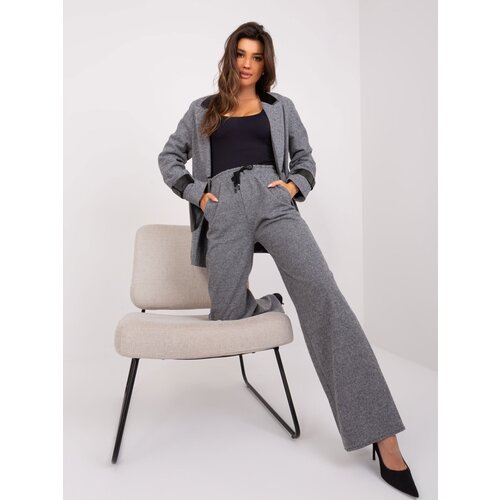 LAKERTA Trousers-LK-SP-509429-3.02X-grey-black Cene