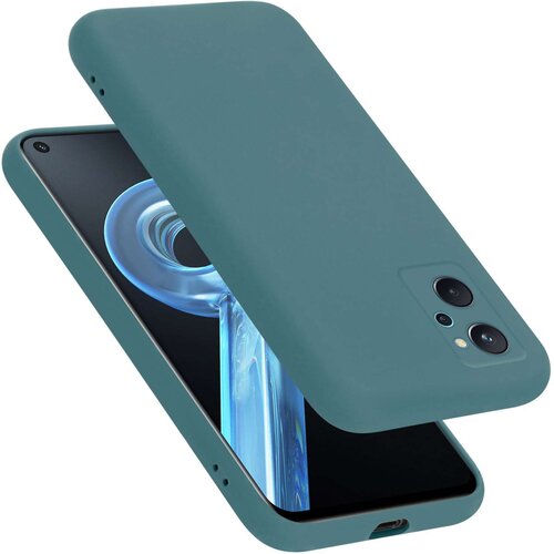 Cadorabo Ohi&scaron;je je združljivo z Oppo A36 / A76 / A96 4G / K10 4G / Realme 9i in tekoča zelena - Za&scaron;čitni ovitek iz prožnega silikona TPU, (20860052) Cene