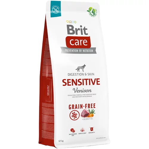 Brit Care Dog Grain-free Sensitive divjačina & krompir - 12 kg