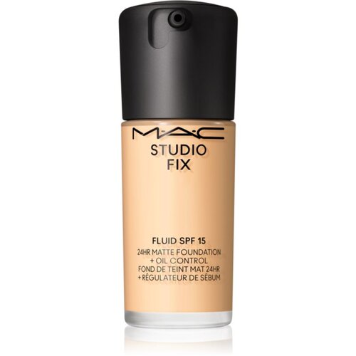 MAC Cosmetics Studio Fix Fluid SPF 15 24HR Matte Foundation + Oil Control matirajući puder SPF 15 nijansa NC13 30 ml Slike
