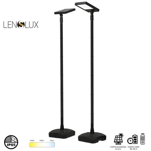  SOLARNA LED ULICNA SVETILJKA RW-TG01 2300lm IP65 BLUETOOTH Slike