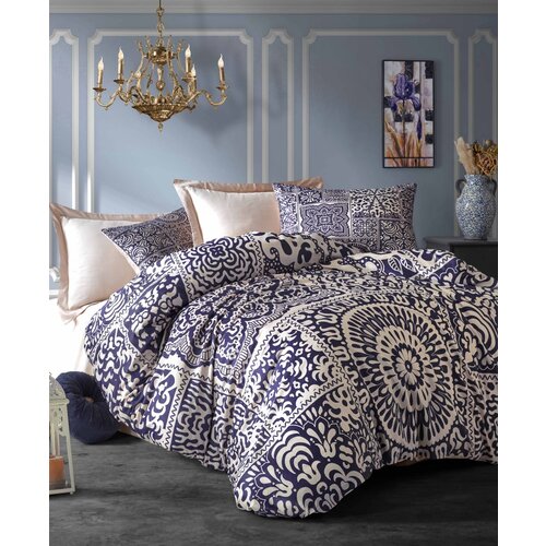 Hanah home komplet posteljine 484, 160x220cm, Teget Slike