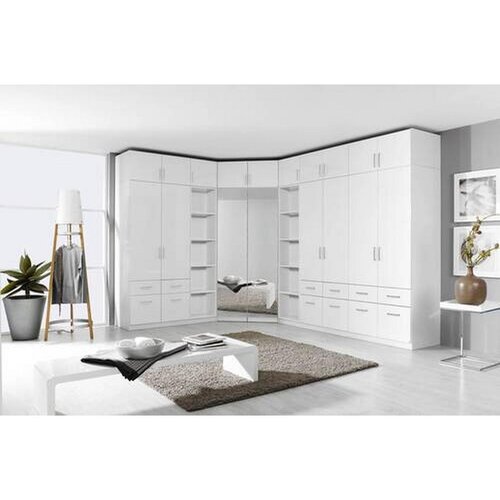 CARRYHOME Nastavek Za Omaro Berlin, Bela Slike