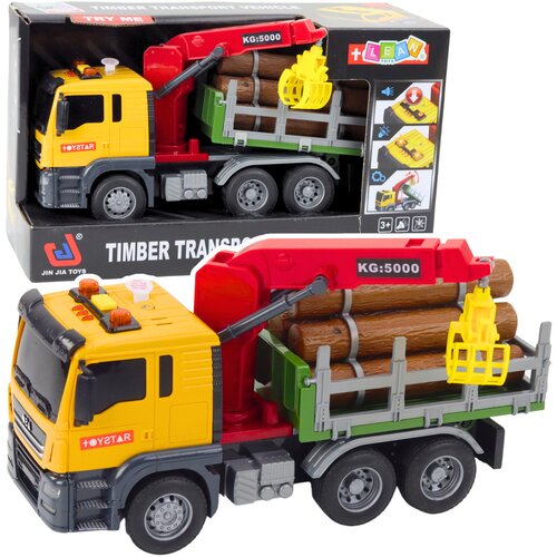  Timber Crane Truck Lights Sounds Yellow 1:14 Cijene