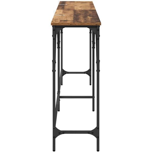 VidaXL Konzolna stolica Staro drvo 180 x 29 x 75 cm Konstruirano drvo Slike