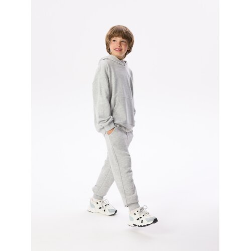 Reserved Pamučne jogger hlače - svijetlo siva Cene
