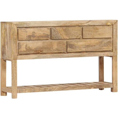  Komoda 120x30x75 cm trden mangov les Slike