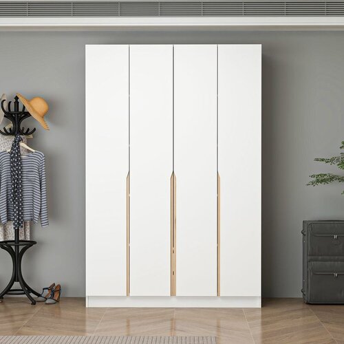 Hanah home ormar Alin 21032, 140 cm, beli / hrast Cene