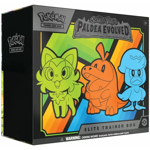 Pokemon karte Paldea Evolved Elite trainer box