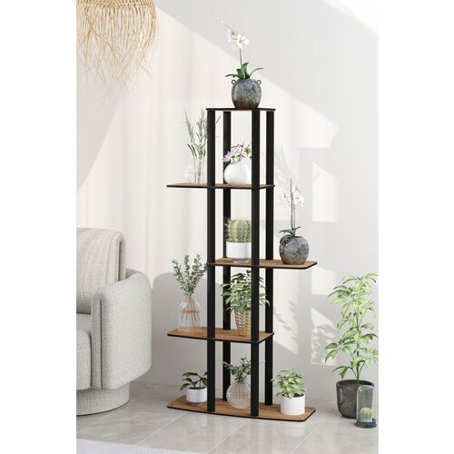 Hanah home Stalak za biljke Gardenia, 20x60x140 cm, Boja oraha Cene