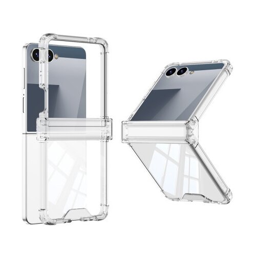  Futrola transparent color line za samsung f751b galaxy z flip 7 5g providna (gkk case) ( F121521 ) Cene