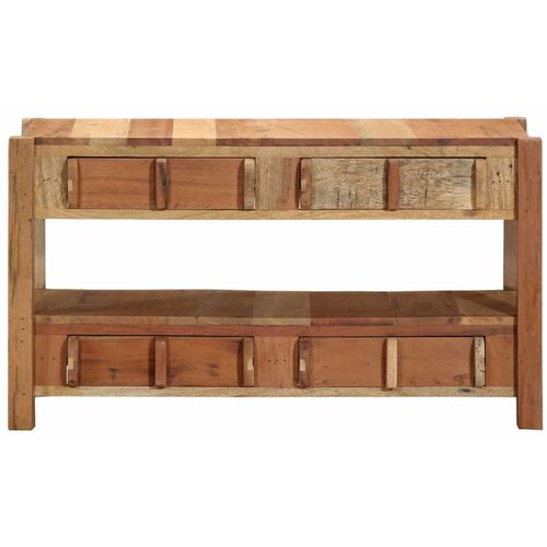  ormar Smeđa 83 x 33 x 46 cm Čvrsto drvo iz reciklaže Slike