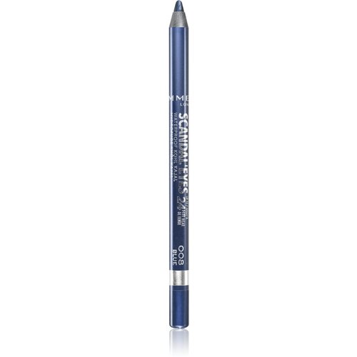 Rimmel London scandal Eyes Kajal 24HR vodootporni tu&amp;scaron; za oči 1,3 g nijansa 008 Blue Slike