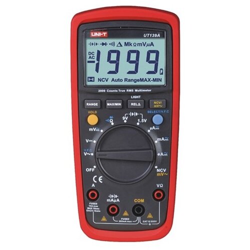 Uni-t UT139A Digitalni Multimeter True RMS: Zanesljivo Merjenje Z Visoko Natančnostjo, (20789176) Cene