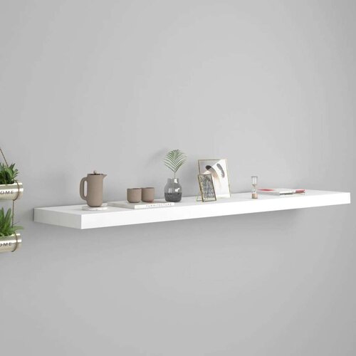  Plutajuća zidna polica bijela 120 x 23 5 x 3 8 cm MDF Slike