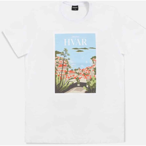 Elfs muški T-shirt RAZGLEDNICA HVAR Cijene