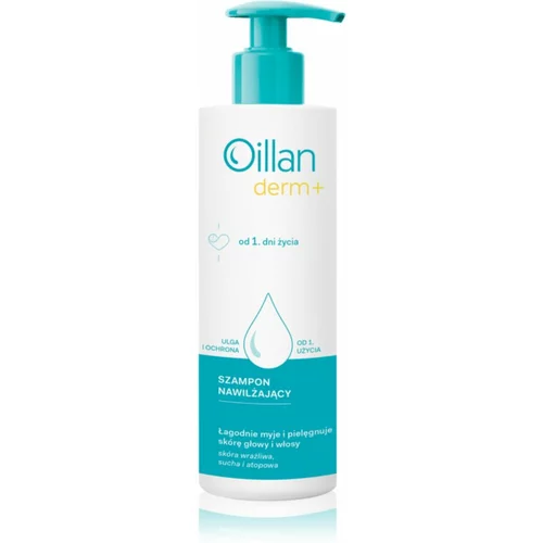 Oillan Derm+ Moisturizing Shampoo dermatološki šampon za otroke od rojstva 180 ml