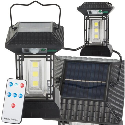VERKGROUP Potovalna aku. 2400mAh solarna LED luč za kampiranje s senzorjem USB daljinec, (5000238794) Cene