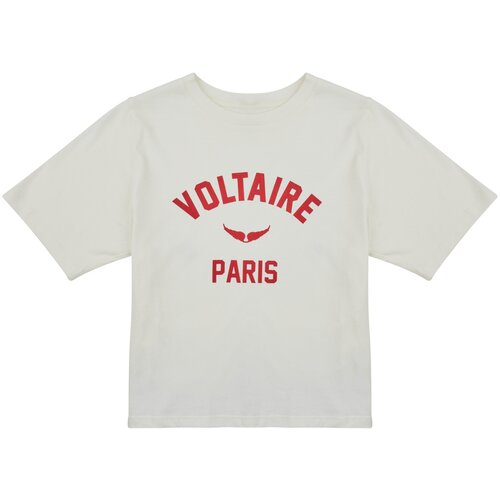 Zadig&voltaire Majice s kratkimi rokavi X60459 Bela Cene