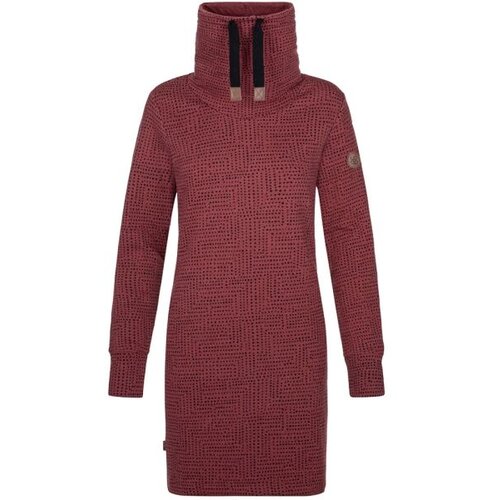 LOAP Women's dress EBUNKA Red/Black Cene