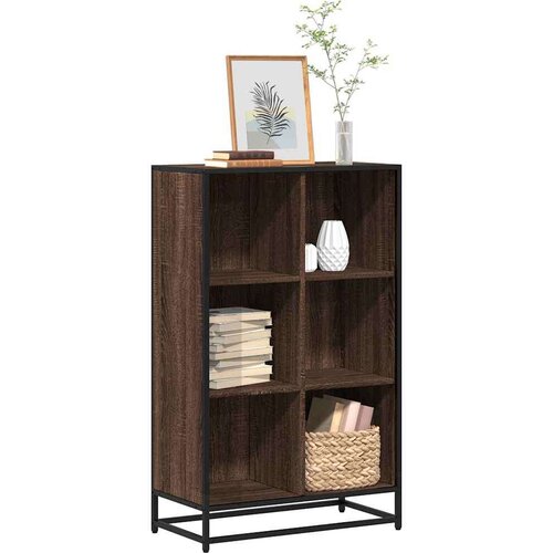vidaXL Ormarić za knjige boja smeđeg hrasta 65,5x33x107,5 cm drveni Cene