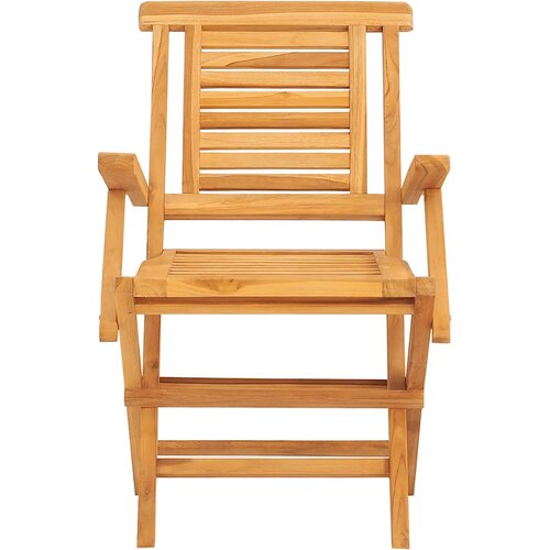  Sklopive vrtne stolice 6 kom 56x63x90 cm od masivne tikovine Slike