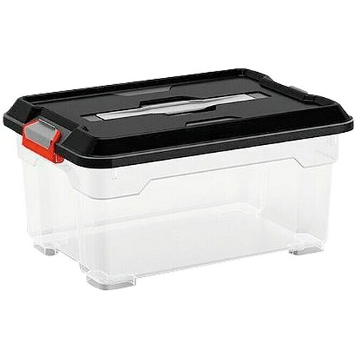 Keter Kutija za pohranu s poklopcem (D x Š x V: 18 x 58 x 38 cm, Prozirno, 27 l) Cijene