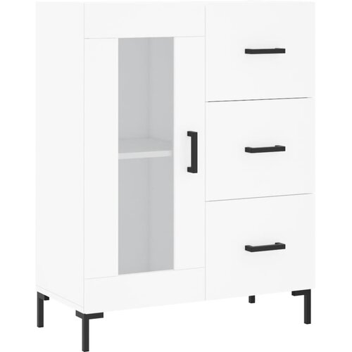 Maison Chic Komoda - Predalnik bela 69,5x34x90 cm inženirski les, (21716121) Slike