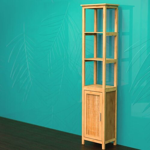 EISL Visoka omarica s 3 predelki bambus 40x30x190 cm Cene