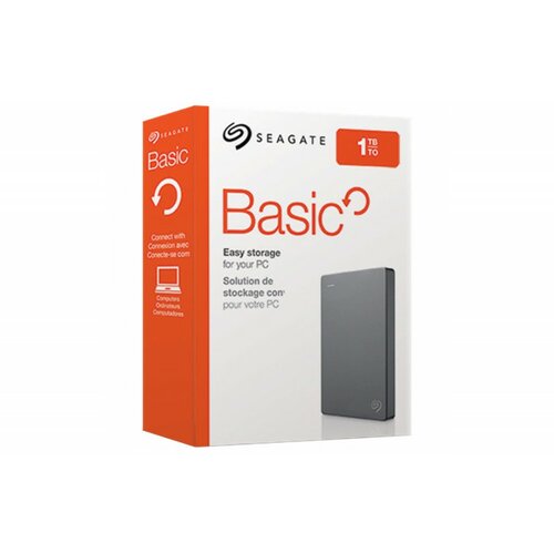 Seagate HDD External Basic (2.5'/1TB/USB 3.0) Slike