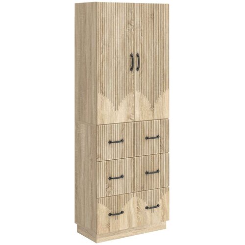 VidaXL Set ormara 2 kom. 66 x 34 5 x 87 cm Konstruirano drvo - sonoma hrast Slike