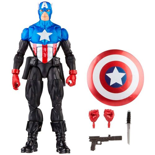Hasbro MARVELOVA FIGURICA CAPITAN AMERICA BUCKY BARNES STRIP 60. OBLETNICA LEGENDS SERIES, (20838843) Slike