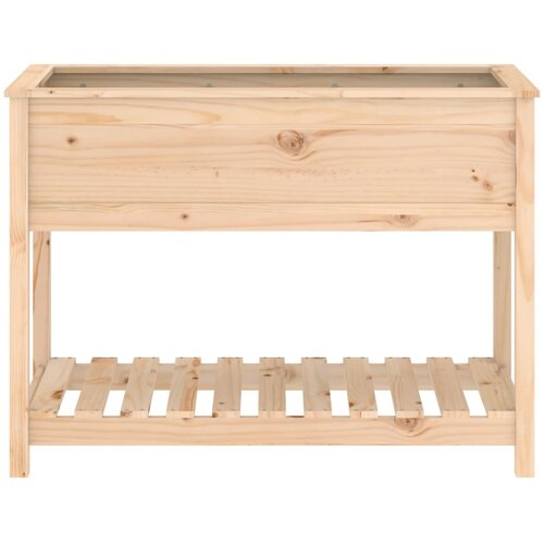 Sadilica s policom 111,5x54x81 cm od masivne borovine Slike