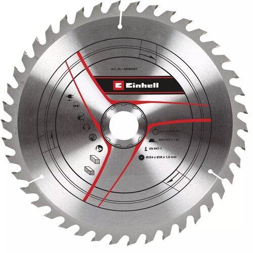 Einhell Pribor za stacionarne / preklopne testere TCT Rezni list 254x30x1,8 T42 Cene