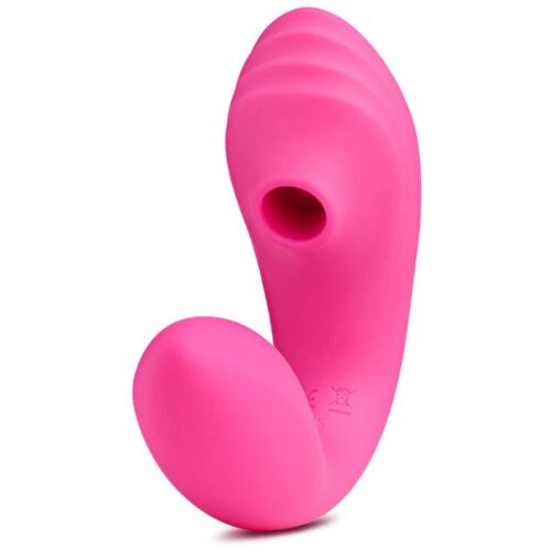 So Divine Pearl Vibe G-spot Suction Stimulator Pink Cene