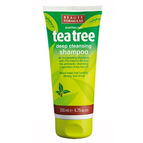 Beauty Formulas tea tree šampon za kosu 200ml Slike