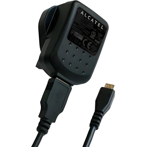 Alcatel Polnilec USB - črna Cene