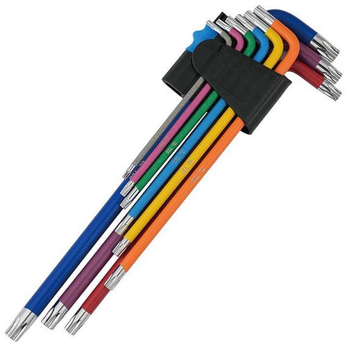 INF Ključ za ročno orodje iz jekla Popravilo pohištva Stroji za vzdrževanje avtomobilov 9-set MultiColor 21,5 x 4,6 cm, (21534642) Cene
