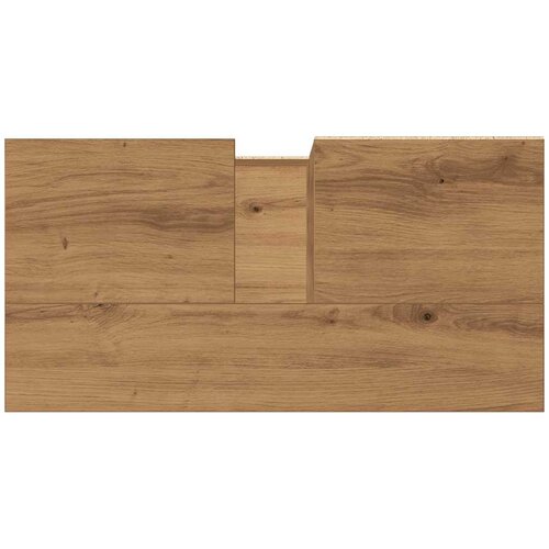  Kupaonski ormarić za umivaonik boja hrasta 65x33x60 cm drveni Slike