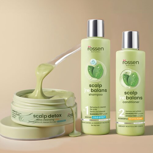 Rossen scalp rebalans set za masnu kosu Cene