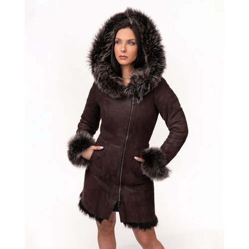 La Force Fashion ženski  monton valentina - braon Cene