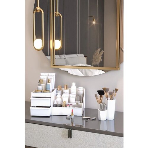 WALLXPERT sultan - white white make-up organizer set (2 pieces) Cene