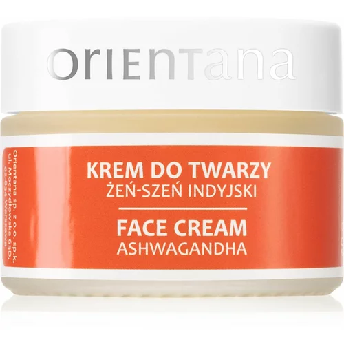 Orientana Ashwagandha Face Cream vlažilna krema za obraz 40 g
