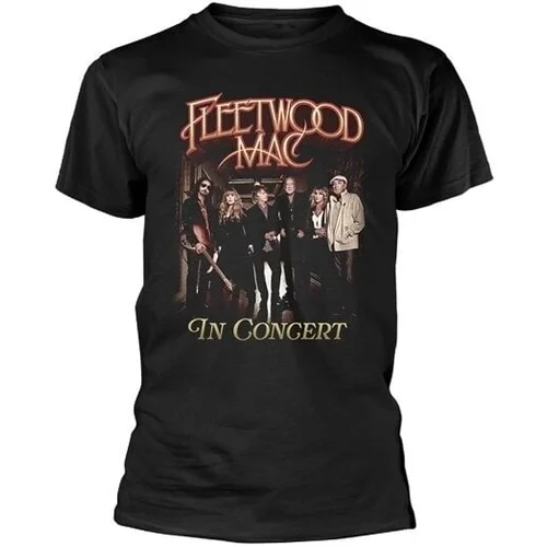 Fleetwood Mac Majica In Concert Unisex Black 2XL