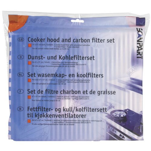 SCANPART 32670 fett-aktivkohlefilterset vivanco 32670 Cene