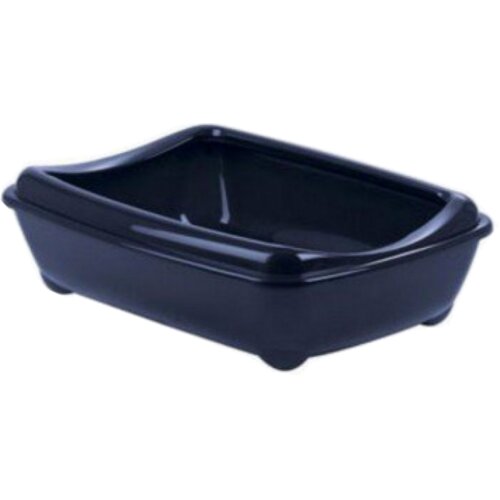 Moderna Toalet za mačke sa ramom Arist-O-Tray + Rim, M, Plavi Slike