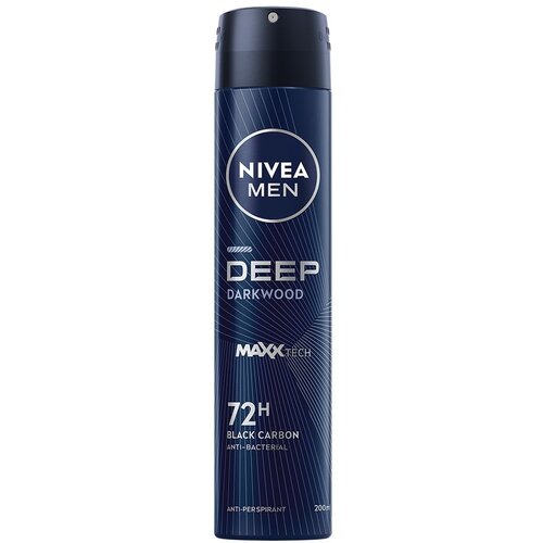 Nivea Men Deep Black dezodorans u spreju 200ml Slike