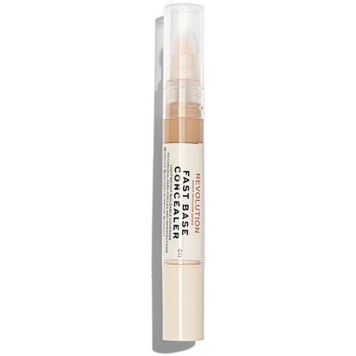Makeup Revolution Korektorji proti podočnjakom &amp;amp; korektorji Fast Base Concealer - C11 Kostanjeva Slike